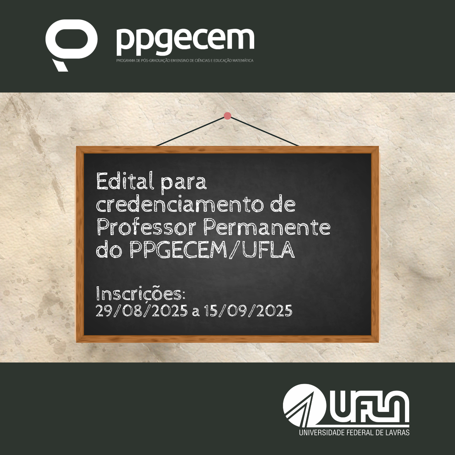 Credenciamento Docente PPGECEM 2025